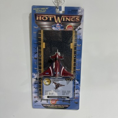 Hot Wings X114 Pusher red 2020 Die Cast Metal Airplane NEW EXPERIMENTAL SERIES