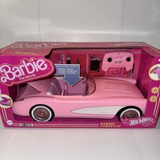 Barbie The Movie Hot Wheels RC Corvette Remote Control Car New 2023 MATTEL BOX