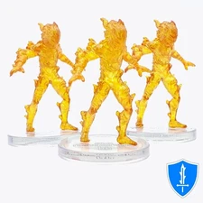 Living Wildfire x3 - Planar Perils #13 Pathfinder Battles D&D Elemental