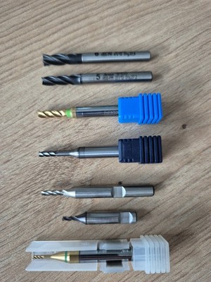 7 Garant Holex Schaft Fräser  Neu HSS VHM Beschichtet 1,5-6mm CNC Alu VA