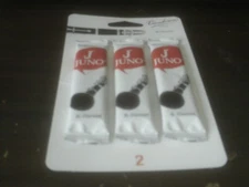 Juno Bb Clarinet Reeds 2 Strength 3 Pack for Students