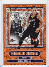 2025 WNBA Donruss - Diana Taurasi - Orange Fireworks 53/75 - Phoenix Mercury SP