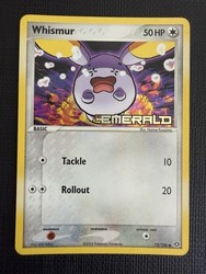 Whismur 73/106 EX Emerald Reverse Holo