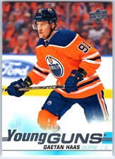 2019-20 Upper Deck Series 1 Young Guns Gaetan Haas #232
