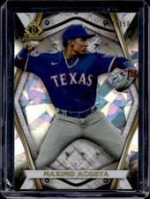 2022 Bowman Maximo Acosta Invicta Atomic Refractor #/150 Rangers