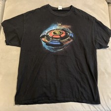 Gildan- Electric Light Orchestra- Jeff Lynne s ELO - 2018 Tour Black T Shirt- XL