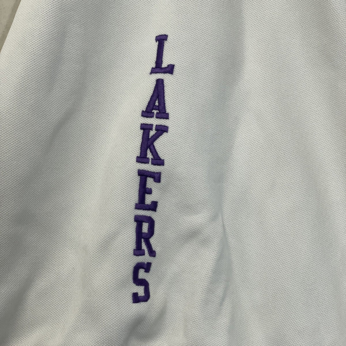 VTG 90s Nike NBA Los Angeles Lakers Warm Up Jersey Men's XL/Sz 61