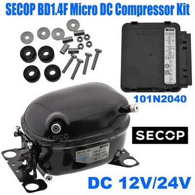 BD1.4F R134a Secop Micro Compressor W/ DC 12V/24V 101N2040 Electronic Controller