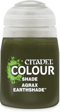 Games Workshop Citadel Colour Shade: Agrax 0.61 Fl Oz Pack of 1 , Brown
