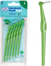 TEPE Interdental Brush Angle, Angled Dental Brush for Teeth Cleaning, Size 5