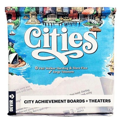Cities Expansion: City Achievement Boards + Theaters by Devir Games - SEALED