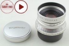  Near MINT w/ Hood Voigtlander COLOR SKOPAR 35mm F/2.5 C Classic L39 From JAPAN
