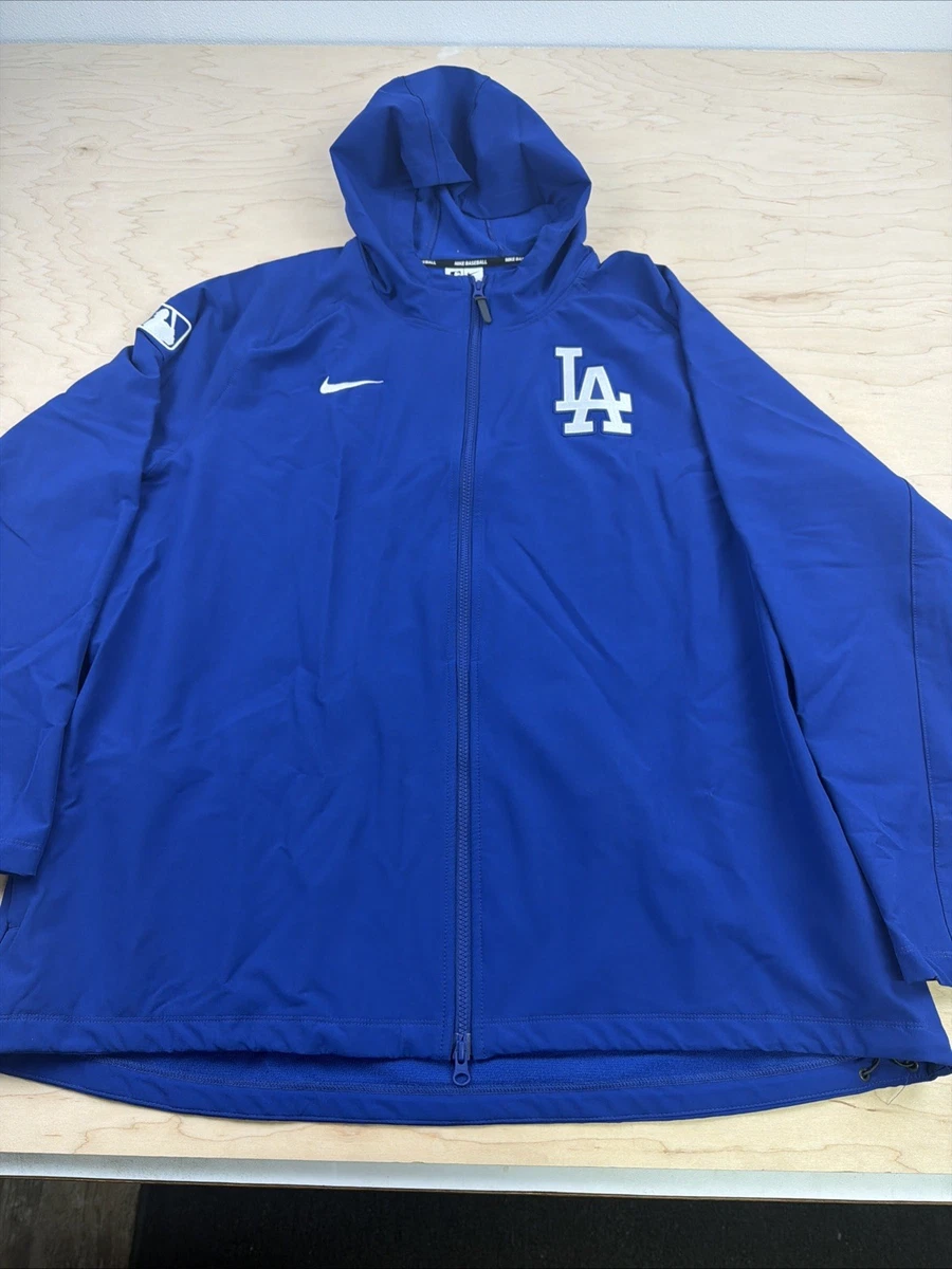 Nike LA Dodgers フード付きジャケット Los Angeles Dodgers Authentic