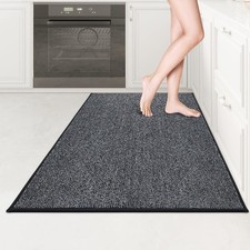 Machine Washable Kitchen Rug 32" x 48", Non-Slip/Skid Kitchen Runner Rugs & F...