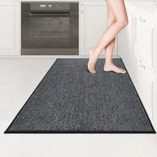 Machine Washable Kitchen Rug 32" x 48", Non-Slip/Skid Kitchen Runner Rugs & F...