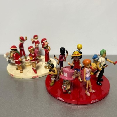 One Piece Coca-Cola Collaboration Straw Hat Pirates Complete Set