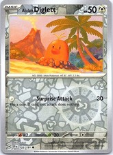 Alolan Diglett Surging Sparks 122/191 Common Reverse Holo NM Pokemon Card