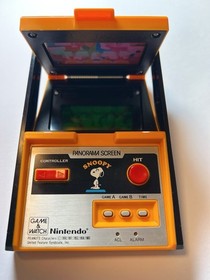 NINTENDO GAME AND & WATCH SNOOPY PANORAMA SCREEN Direct From Japan Retro Games