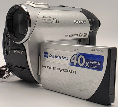 Sony HandyCam DCR-DVD108  Not Tested for parts