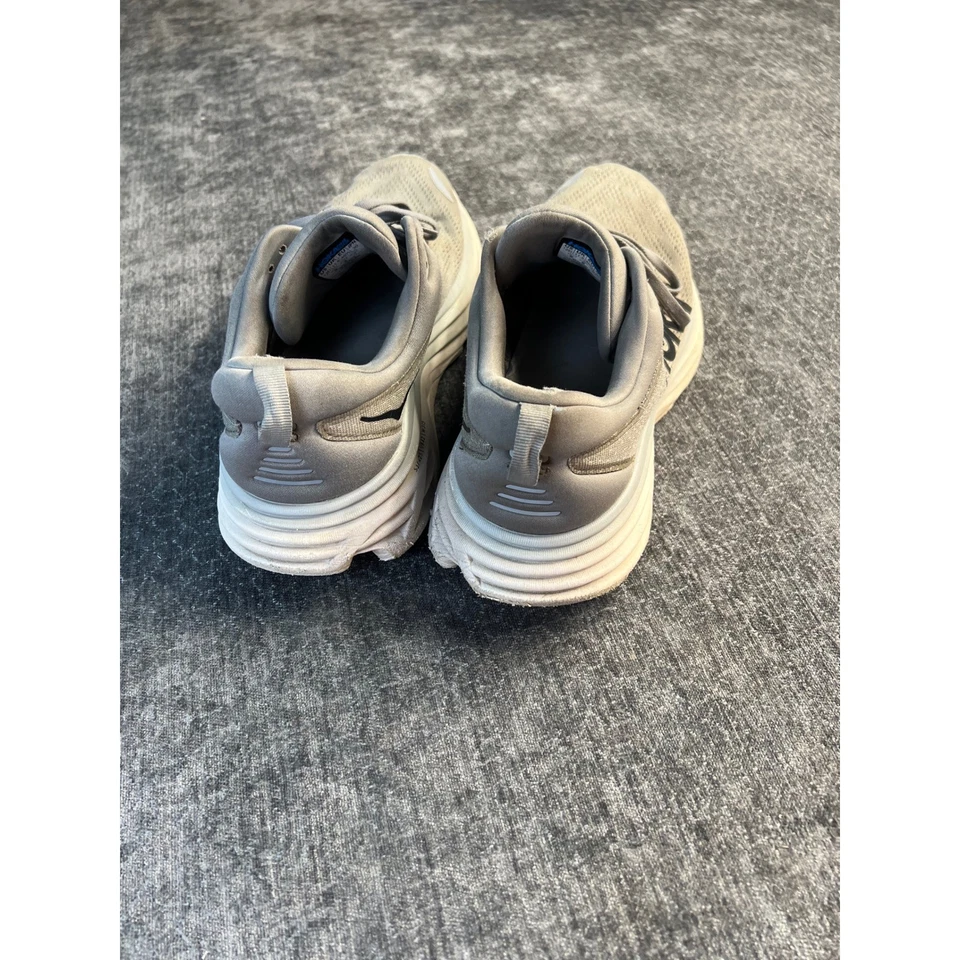 Zapatos para correr HOKA One One Bondi 8 gris 12D para hombre Max Cushion Road Runner Foto 4 de 4