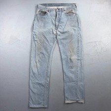 Levis 501 Vintage 80s Redline Selvedge USA XX Jeans Light Wash 38x40 Act 36x36