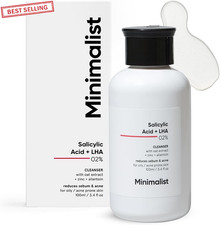 Salicylic Acid Face Wash 2% 100ml Oily Acne Prone Skin Cleanser Men Women