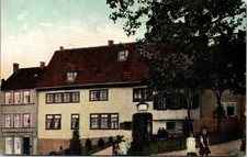 Eisenach Germany Bach Birthplace House Historical Museum Vintage Postcard