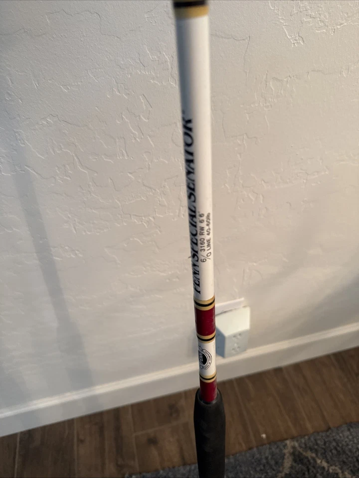 PENN SPECIAL SENATOR 6/0 50-80 Lbs 6'6" 3290 RF BIG GAME FISHING ROD - Image 4 of 4