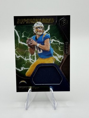 2020 Panini Elements Justin Herbert Supercharged Rookie Patch /199 RC