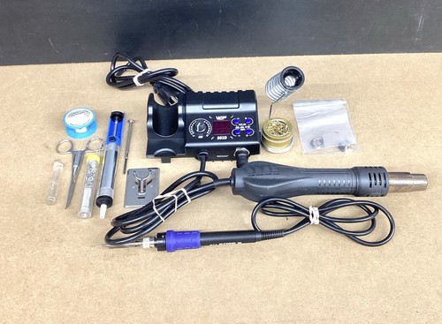 WEP 882D 2-in-1 SMD Hot Air Rework and Soldering Station