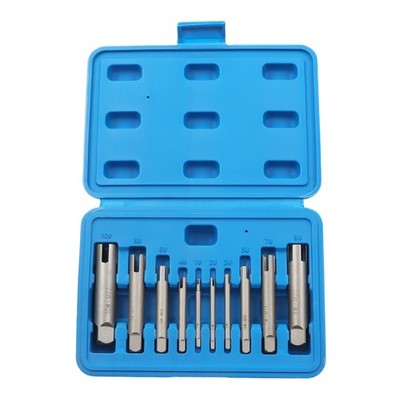 10pc Broken Tap Extractor Set Screw Remover Kit with 3/4 Claws Removal Tool