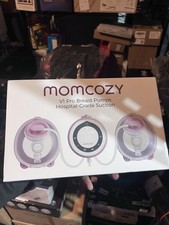 Momcozy V1 Pro, 15-Levels Double Wearable Breast Pump - White