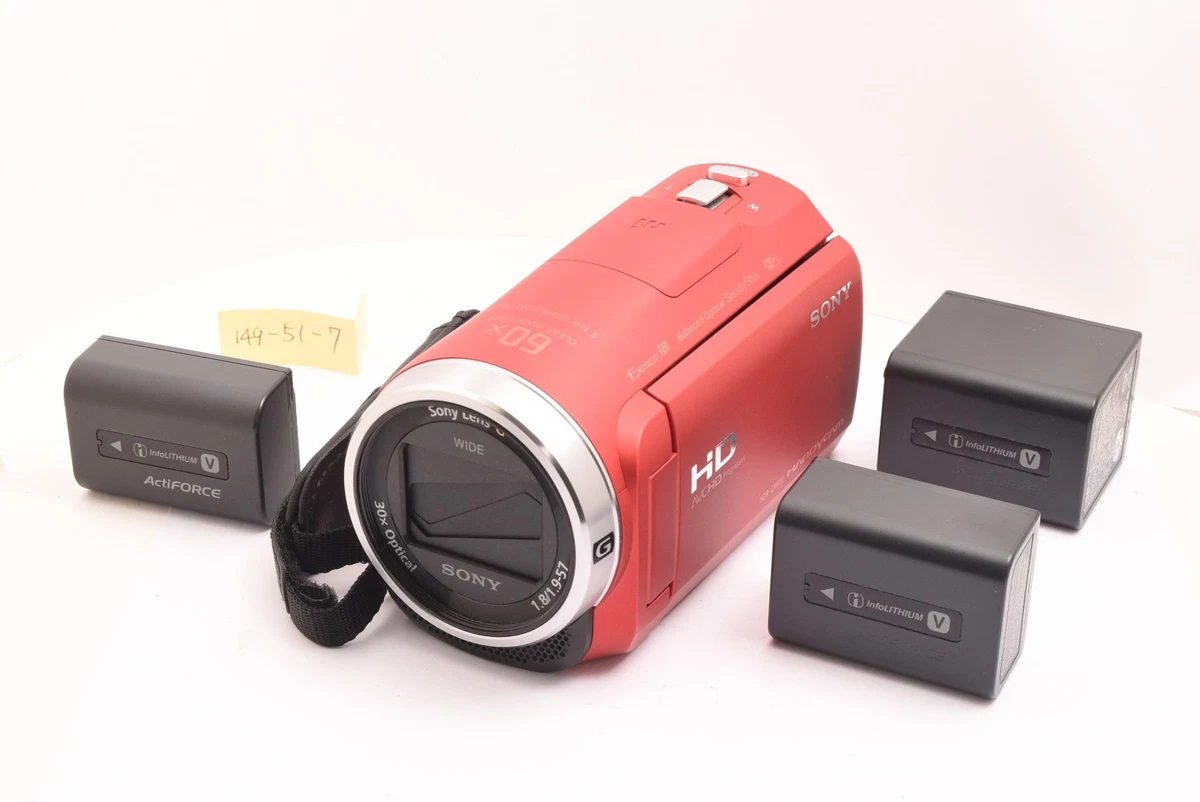 Sony Handycam Red Camcorders for sale - eBay