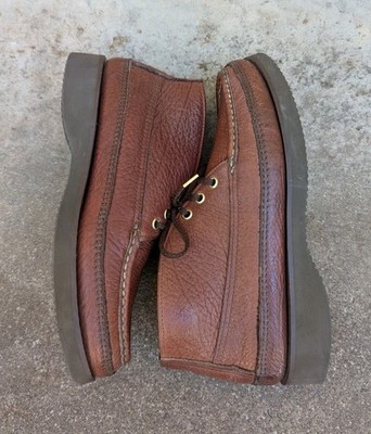 Russell Moccasin Sporting Clays Chukka Boots Men's 7 EE Brown