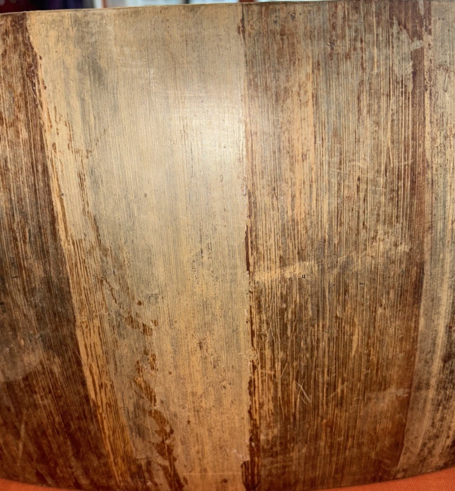 Jarrón de madera grande Butari caja y barril boho rústico suroeste ancho “cerámica” Foto 2 de 4