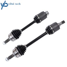 2pcs Front CV Axles FWD For Honda Accord 2008-2014 & Acura TSX 2009-2013 L4 2.4L