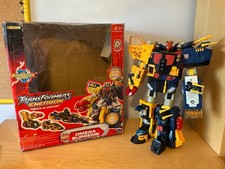 Large 14in 35cm Transformers Energon Omega Supreme 2004 Robot Action Figure +Box