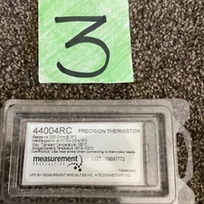 Measurement Specialties 44004RC Precision Thermistor 2252 Ohms at 25° C NEW