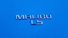08 09 10 11 12 CHEVROLET MALIBU LS REAR TRUNK LID EMBLEM LOGO BADGE SET OEM B40
