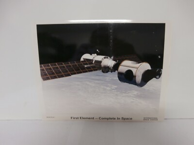 NASA Press Release Photo 1st Element In Space International Space Station Kodak
