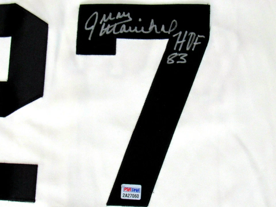 JUAN MARICHAL HOF 83 SAN FRANCISCO GIANTS SIGNED AUTO FLAG PATCH JERSEY PSA/DNA - Image 4 of 4