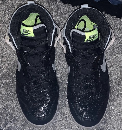 nike sb dunk high wrinkled patent Stealth Volt Größe 8 2008 Selten - Bild 2 von 6