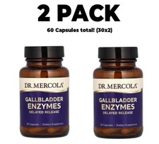 Dr. Mercola, Gallbladder Enzymes, 2 PACK, 30 ...