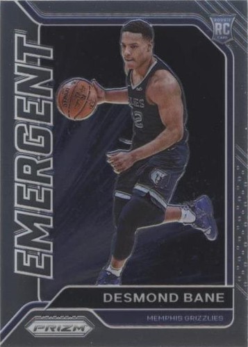 2020-21 Panini One and One Desmond Bane Rookie Auto Patch /99 RPA