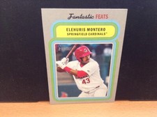2019 Topps Heritage Minor League Elehuris Montero Fantastic Feats Cardinals