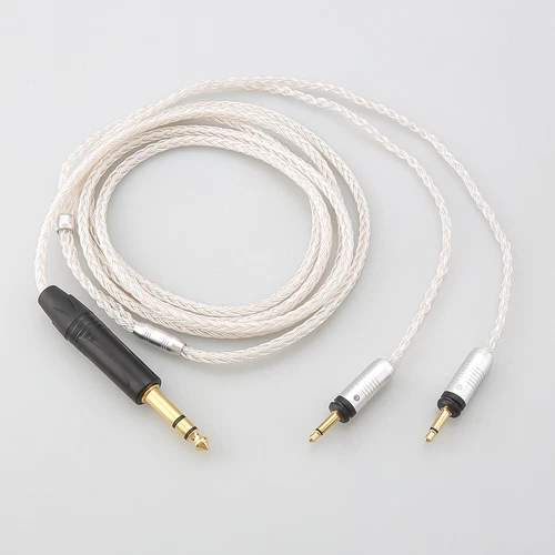 Cable de auriculares plateado de 16 núcleos de alta gama para Elear Elegia Stellia transparente focal - Imagen 20 de 22