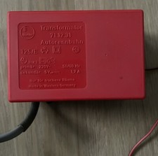 BÜHLER 17.12.31 Trafo Vintage Transformator  Autorennbahn