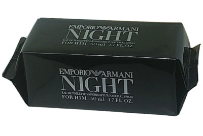 【希少】レア Emporio Armani Night 50ml ❤️EMPORIO ARMANI NIGHT FOR HIM 1.7 Fl oz.50ml. EAU DE TOILETTE