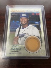 2017 Heritage Minor Eloy Jimenez Jersey Relic White Sox Clubhouse Collection