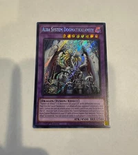 yugioh alba system dogmatikalamity secret rare blmm-en011  blmm